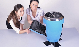 Illustration for article titled This Jet Engine Is Actually a Grill That Automatically Rotates Your Food